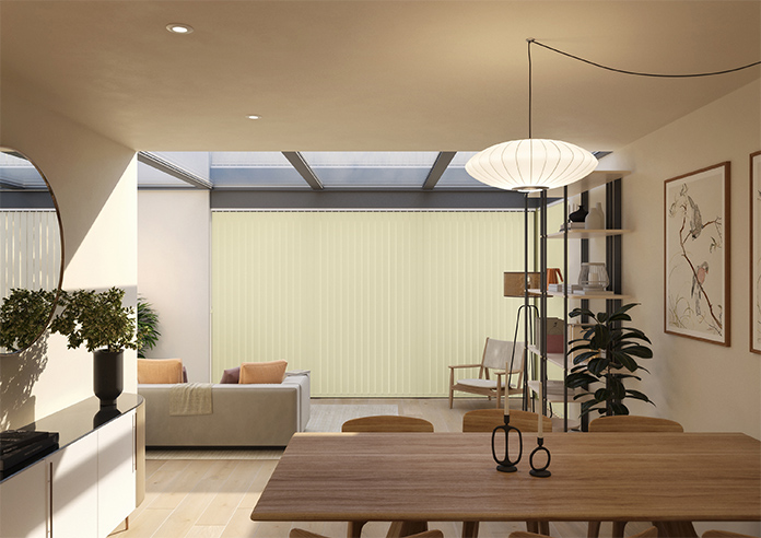 Trinity (Blackout), Oatmeal - Vertical Blind - Image 9